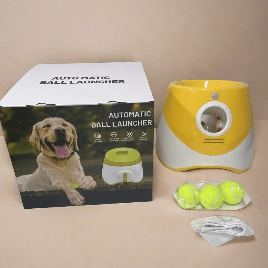 FetchPro – Automatischer Ballwerfer für Hunde