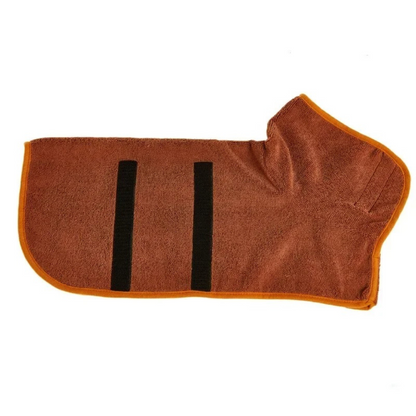 DryPaws – Mikrofaser Hundebademantel mit Klettverschluss
