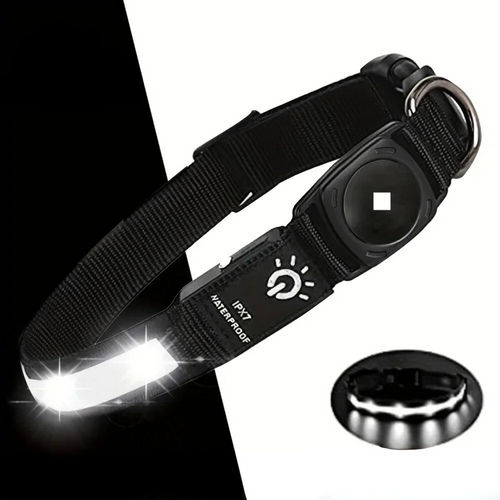 GlowTrack – LED Hundehalsband mit Wasserschutz und Lichtmodi für maximale Sichtbarkeit