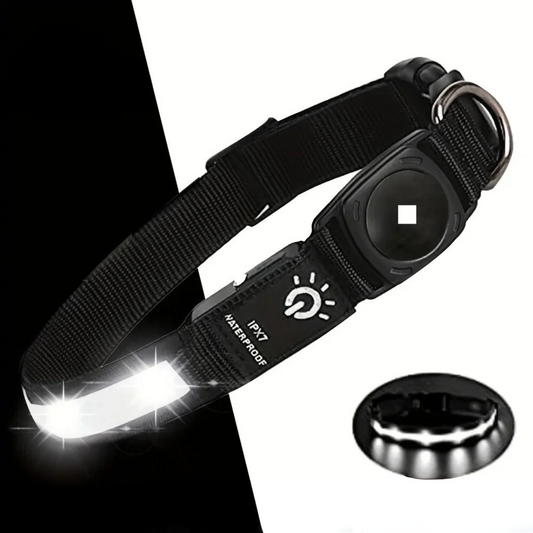 GlowTrack – LED Hundehalsband mit Wasserschutz und Lichtmodi für maximale Sichtbarkeit